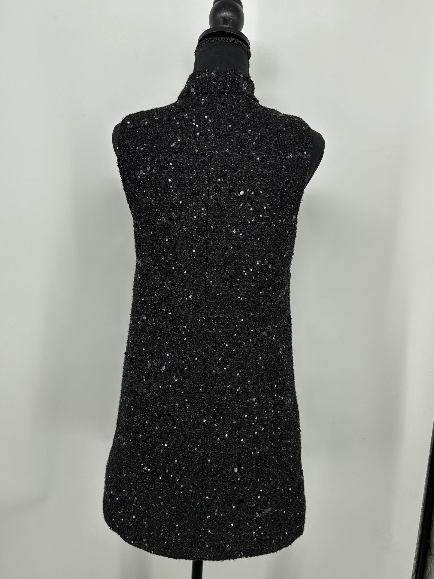 Zara Women’s Black Sleeveless Dress – Size S