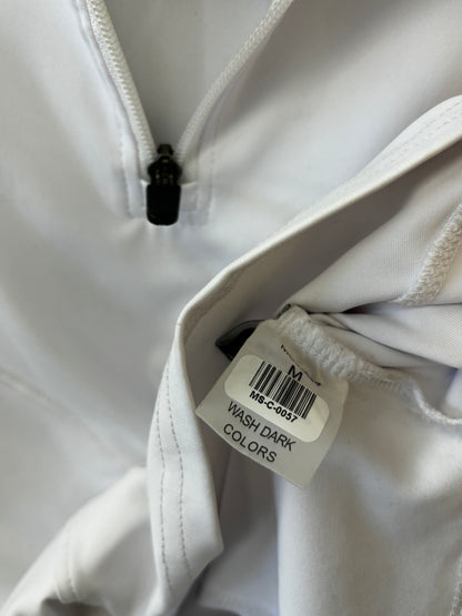Women’s White Fitted Sports Top – Size M