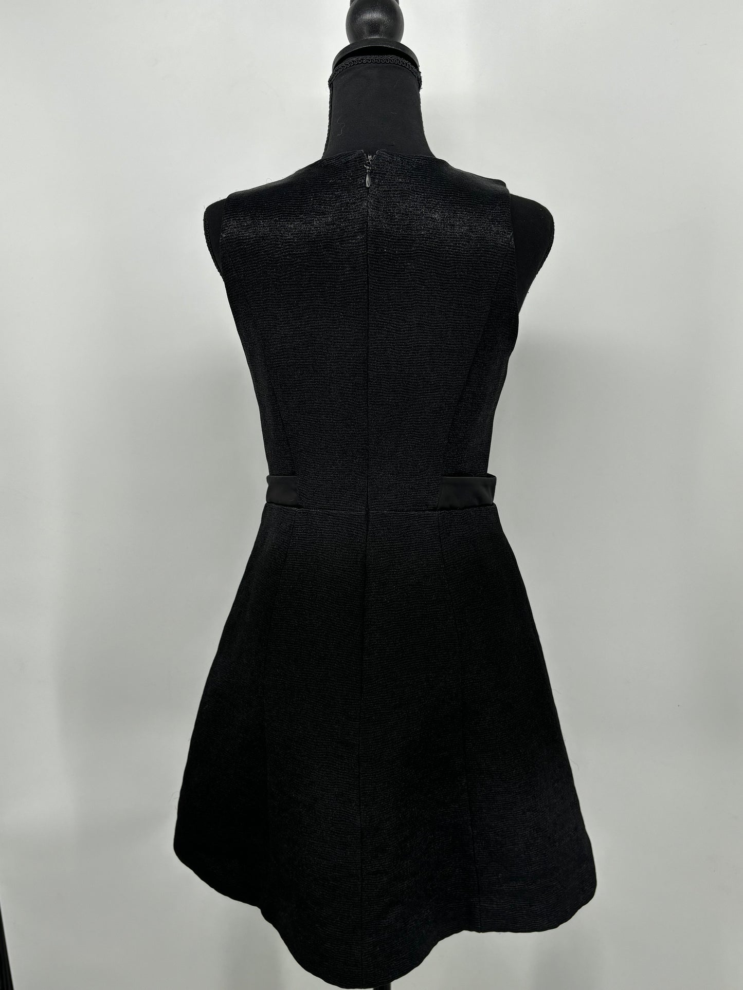 Halston Women’s Black Sleeveless Dress – Size 4