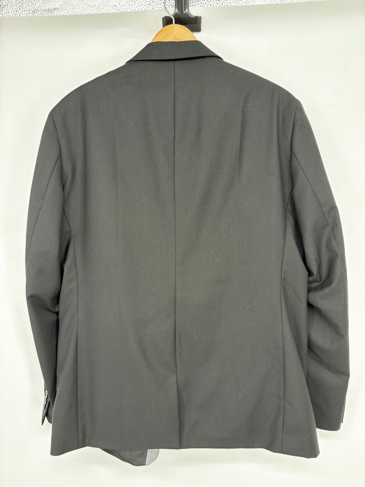 Men’s Black and Gray Colorblock Blazer – Estimated Size L–XL