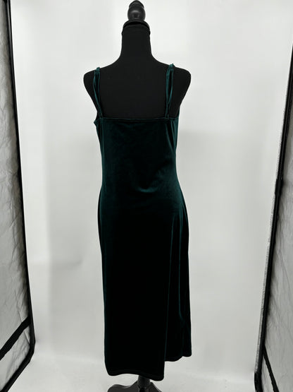 SHEIN Women’s Green Sleeveless Evening Dress – Size M