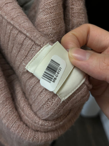 H&M Women’s Pink Open-Back Sweater – Size S