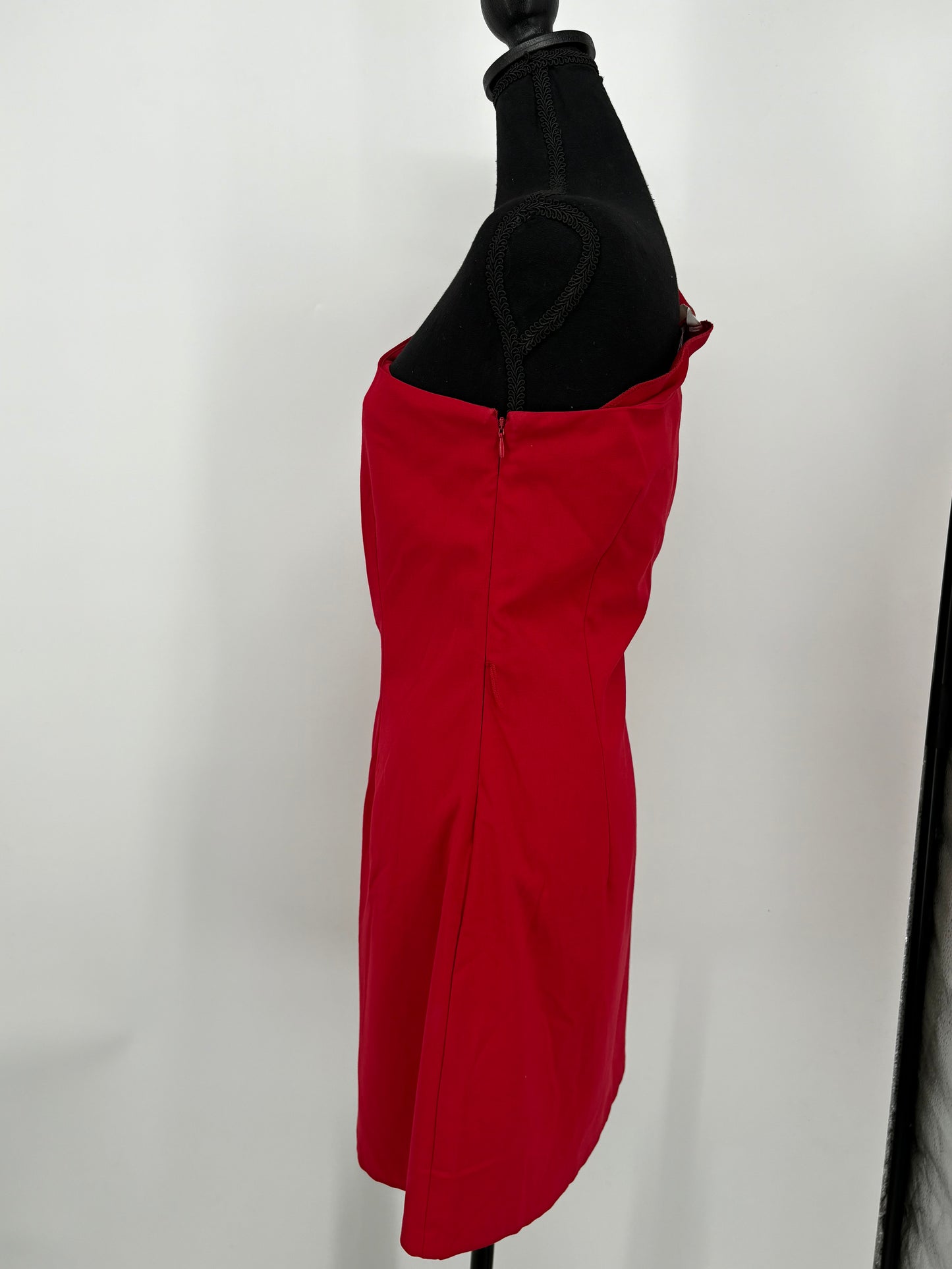 Women’s Red Off-Shoulder Dress – Size S