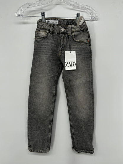 ZARA Men’s Black Denim Jeans – Size 6/7