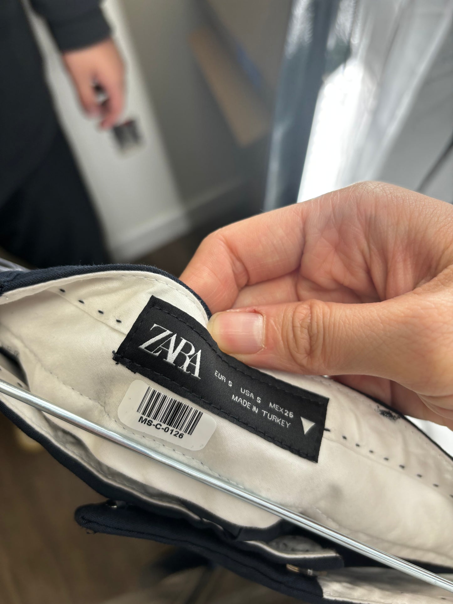 ZARA Men’s Black Loose Fit Pants – Size S