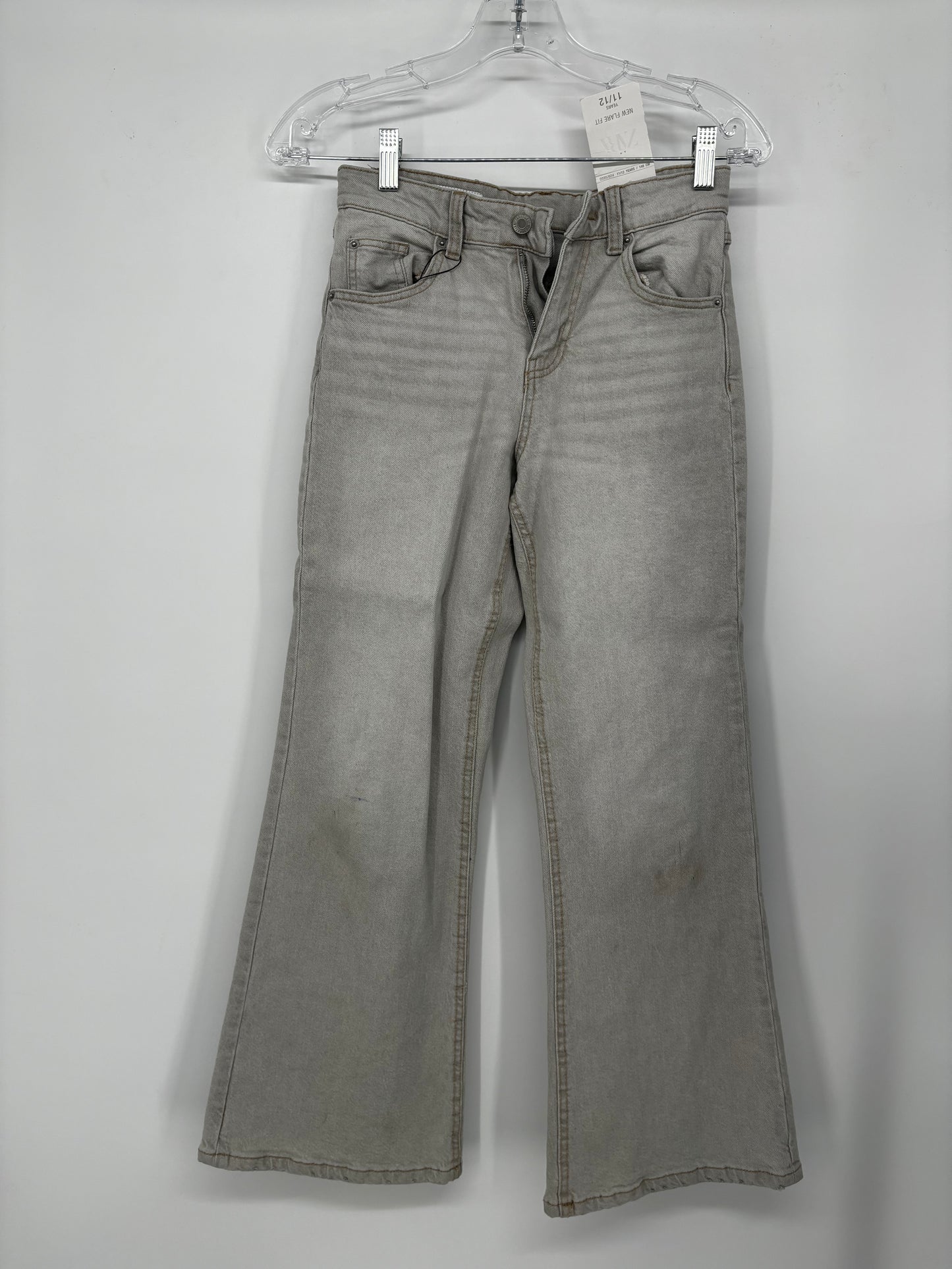 Women’s Gray Denim Jeans – Size 11/12
