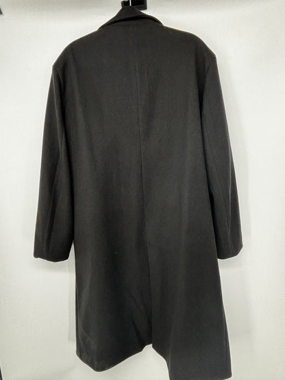 Men’s Black Long Coat – Size XL