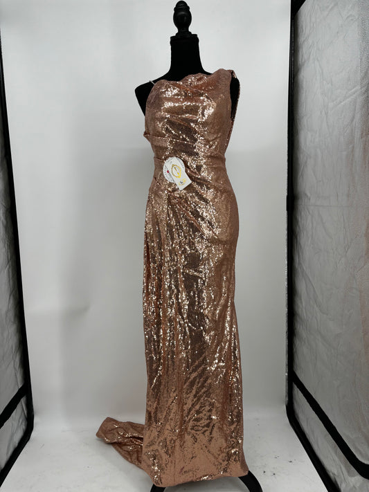 Women’s Gold Sequin Mermaid Skirt