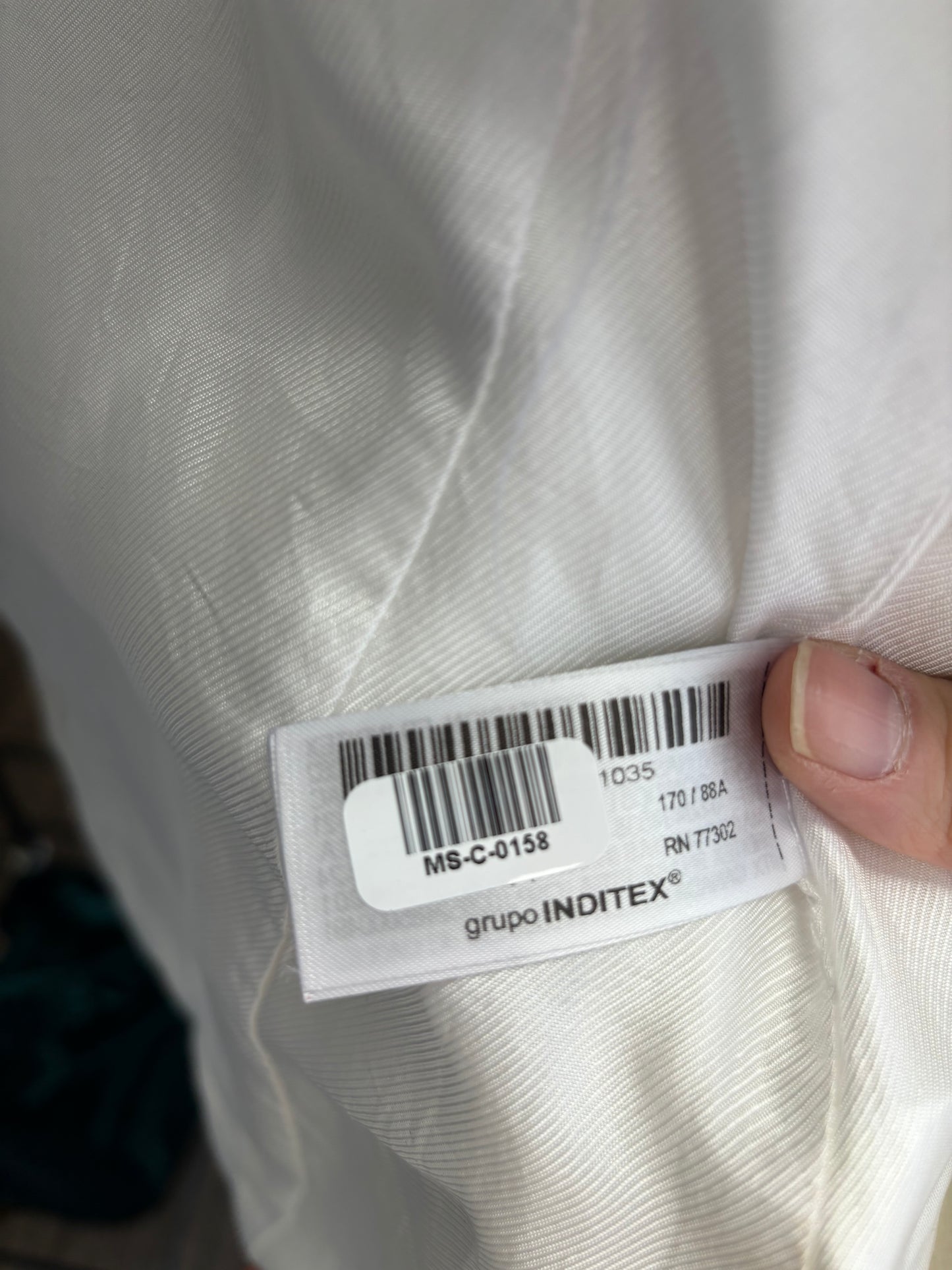 Women’s White Blazer-size no