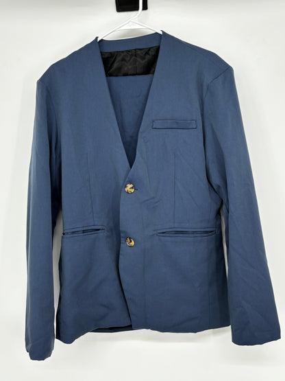 Men’s Navy Blue Blazer – Size M