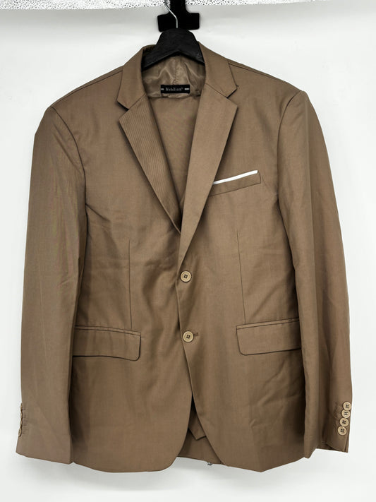 Men’s Light Brown Casual Blazer – Size L