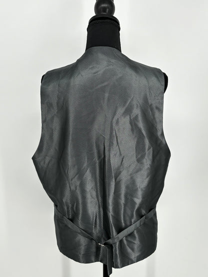 Men’s Black V-Neck Vest size no