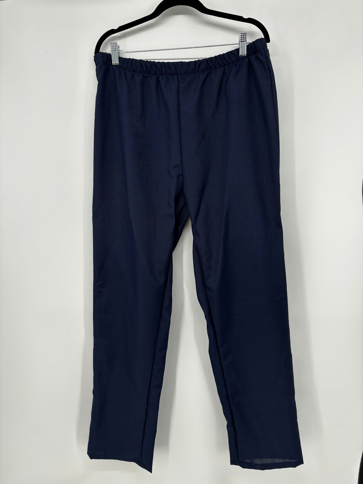 Men’s Blue Straight-Leg Casual Pants – Size L