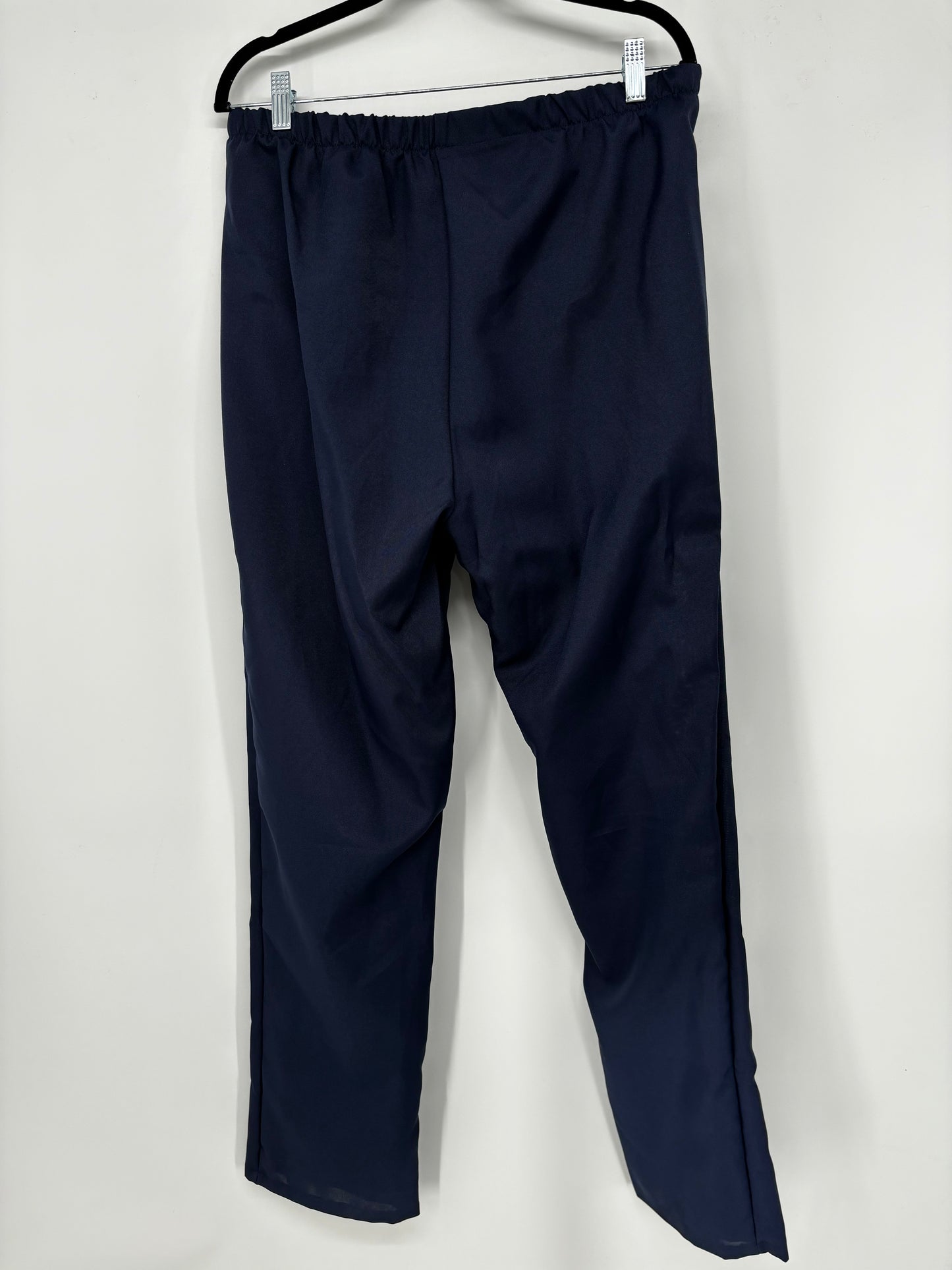 Men’s Blue Straight-Leg Casual Pants – Size L