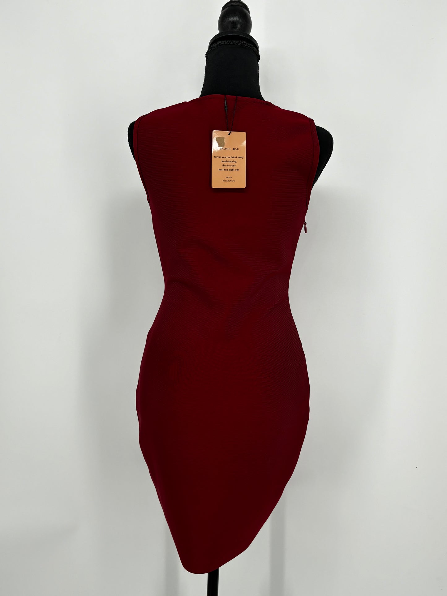 Women’s Red Spaghetti Strap Dress – Size S