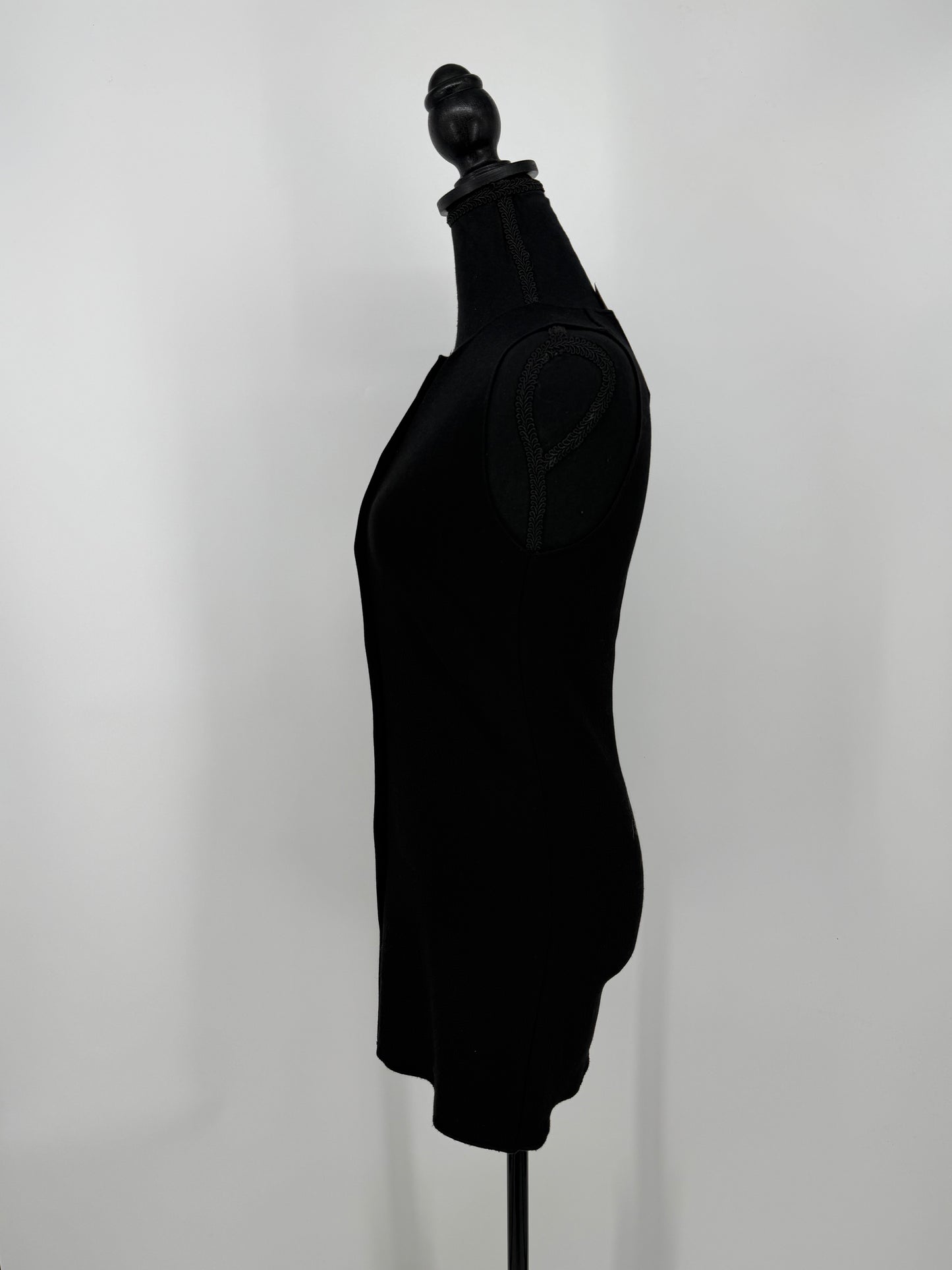 ZARA Women’s Black Sleeveless Mini Dress – Size S