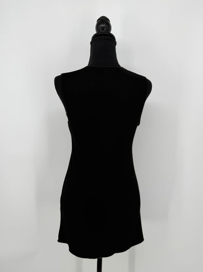 ZARA Women’s Black Sleeveless Mini Dress – Size S