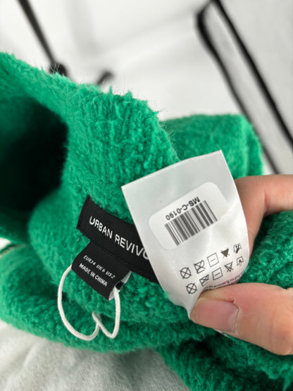 Women’s Green Trimmed Knit Cardigan size 2