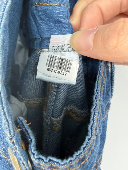 Women’s Blue Denim Overalls – Size 10