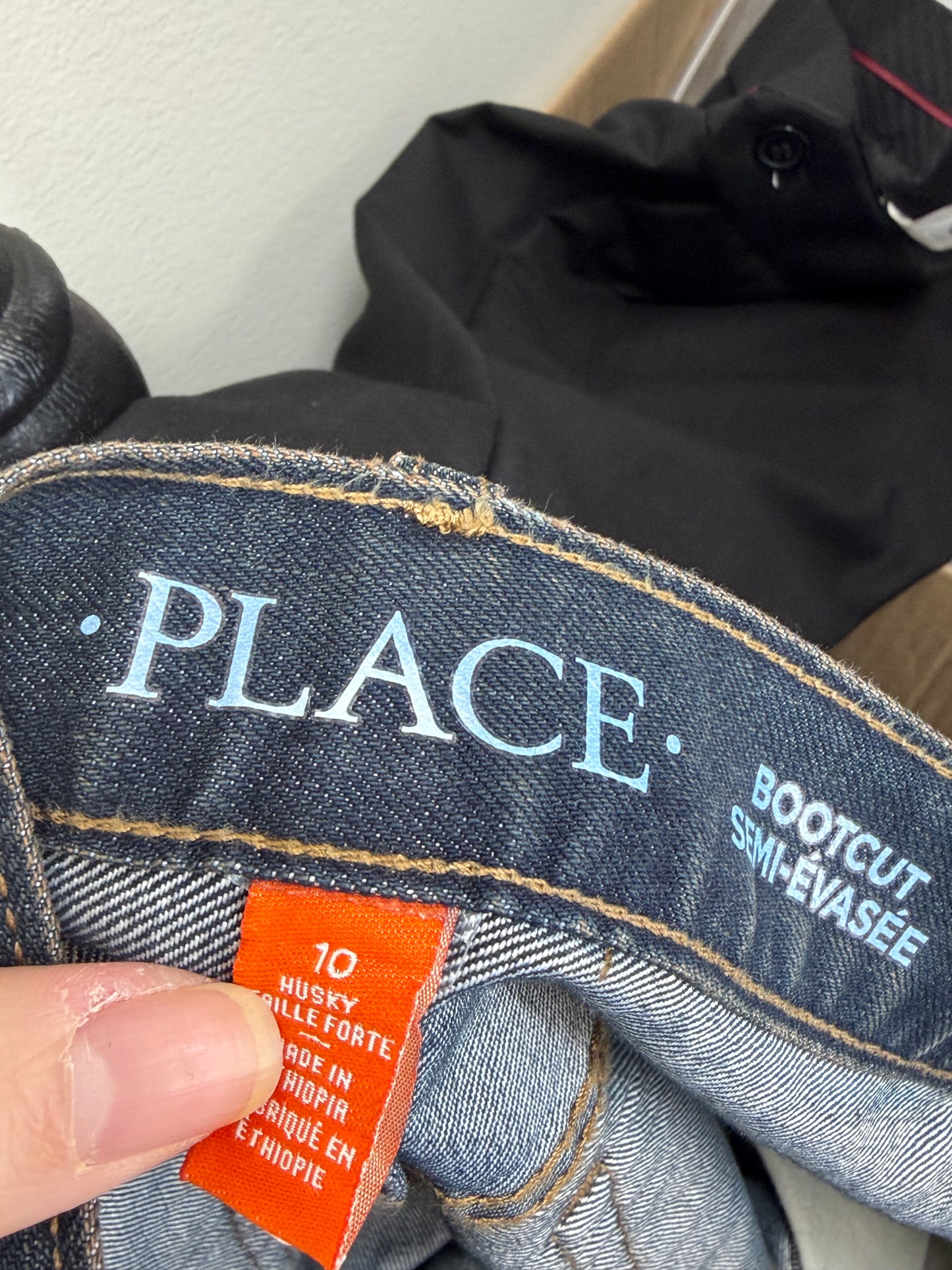 Kid’s Loose Fit Denim Jeans – Size 10