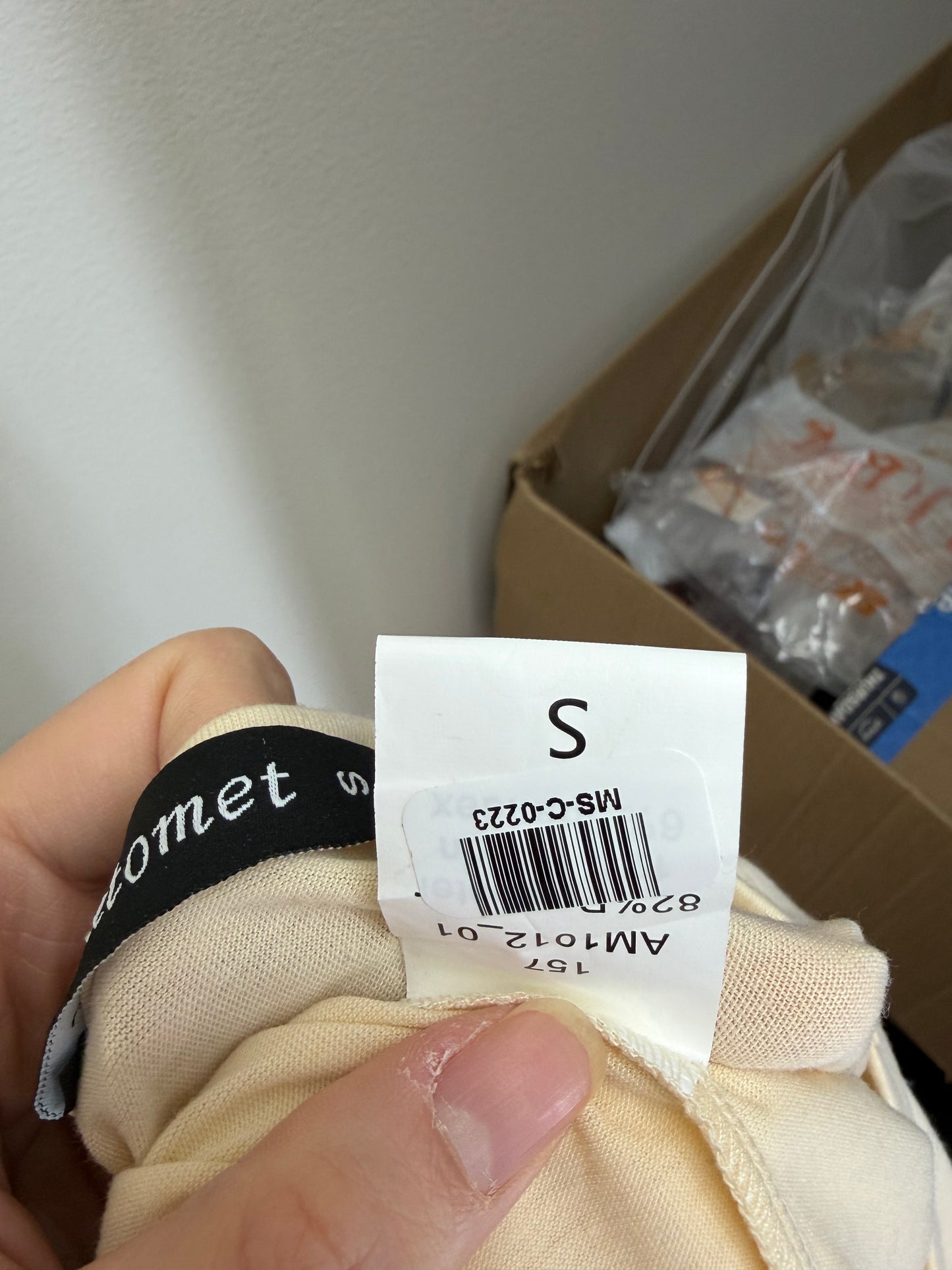 Women’s White T-Shirt – Size S