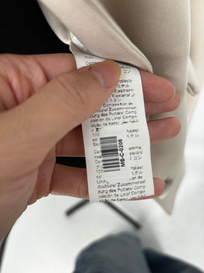 Women’s Cream Textured Tweed Suit Jacket size s