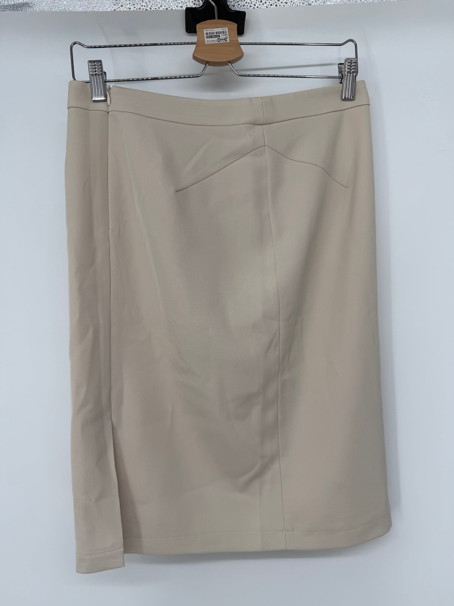 Women’s Light Brown Pencil Skirt – Estimated Size S–M