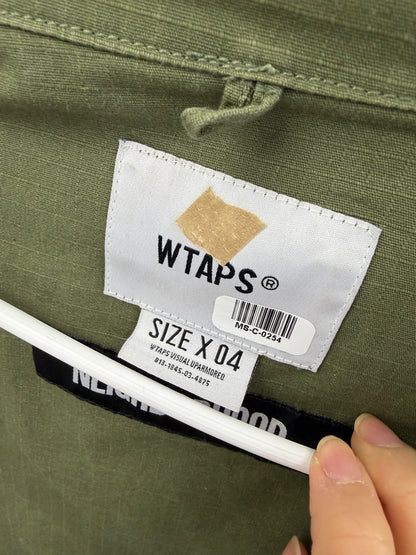 WTAPS Men’s Green Shirt Jacket – Estimated Size M–L