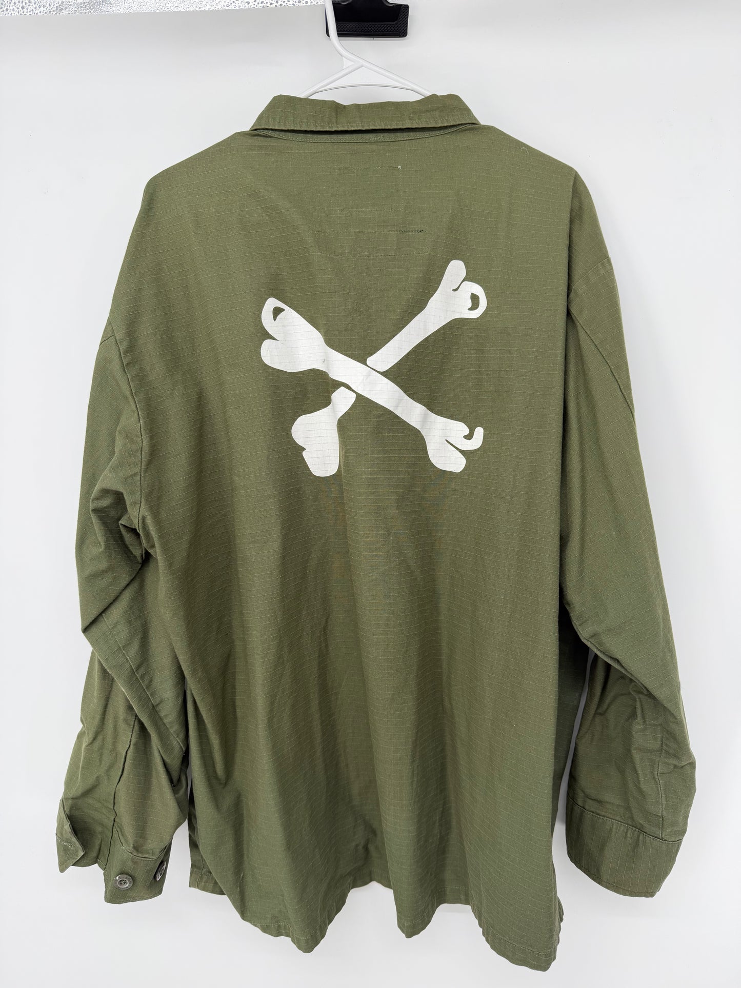 WTAPS Men’s Green Shirt Jacket – Estimated Size M–L