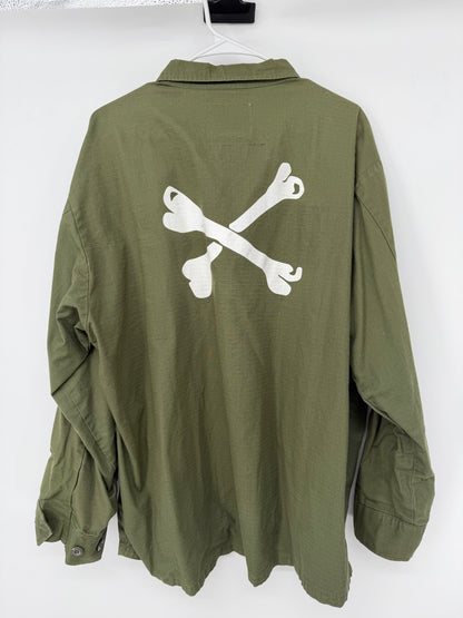 WTAPS Men’s Green Shirt Jacket – Estimated Size M–L