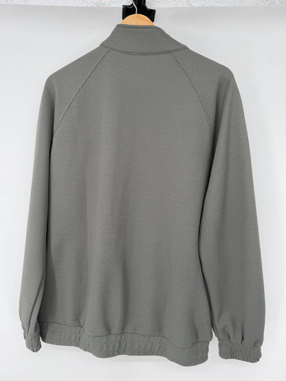 Men’s Dark Gray Stand Collar Sports Jacket size m