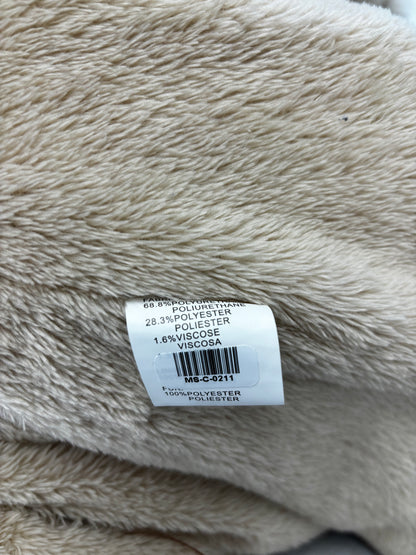 Women’s Off-White Faux Fur Coat size s