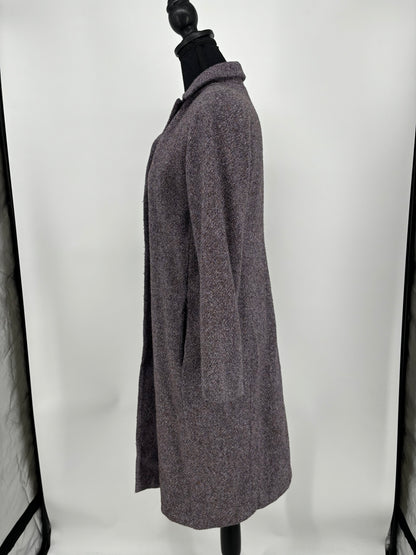 Women’s Gray Tweed Long Coat size s