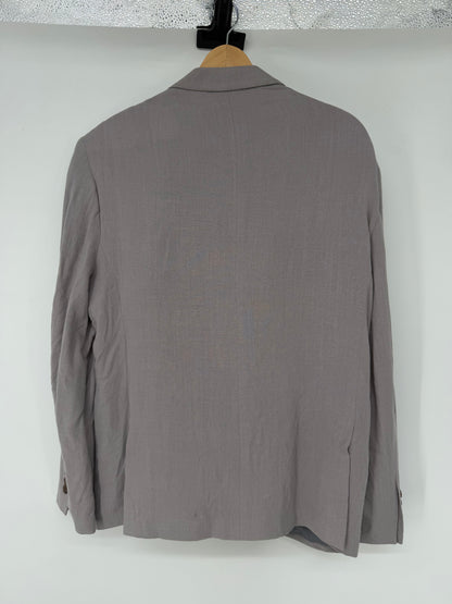 Men’s Gray Heavy Wool Suit Jacket size m