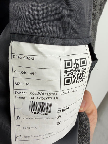 Men’s Gray Thick Formal Jacket size m