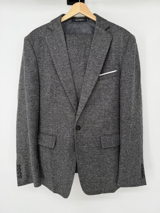 Men’s Gray Thick Formal Jacket size m