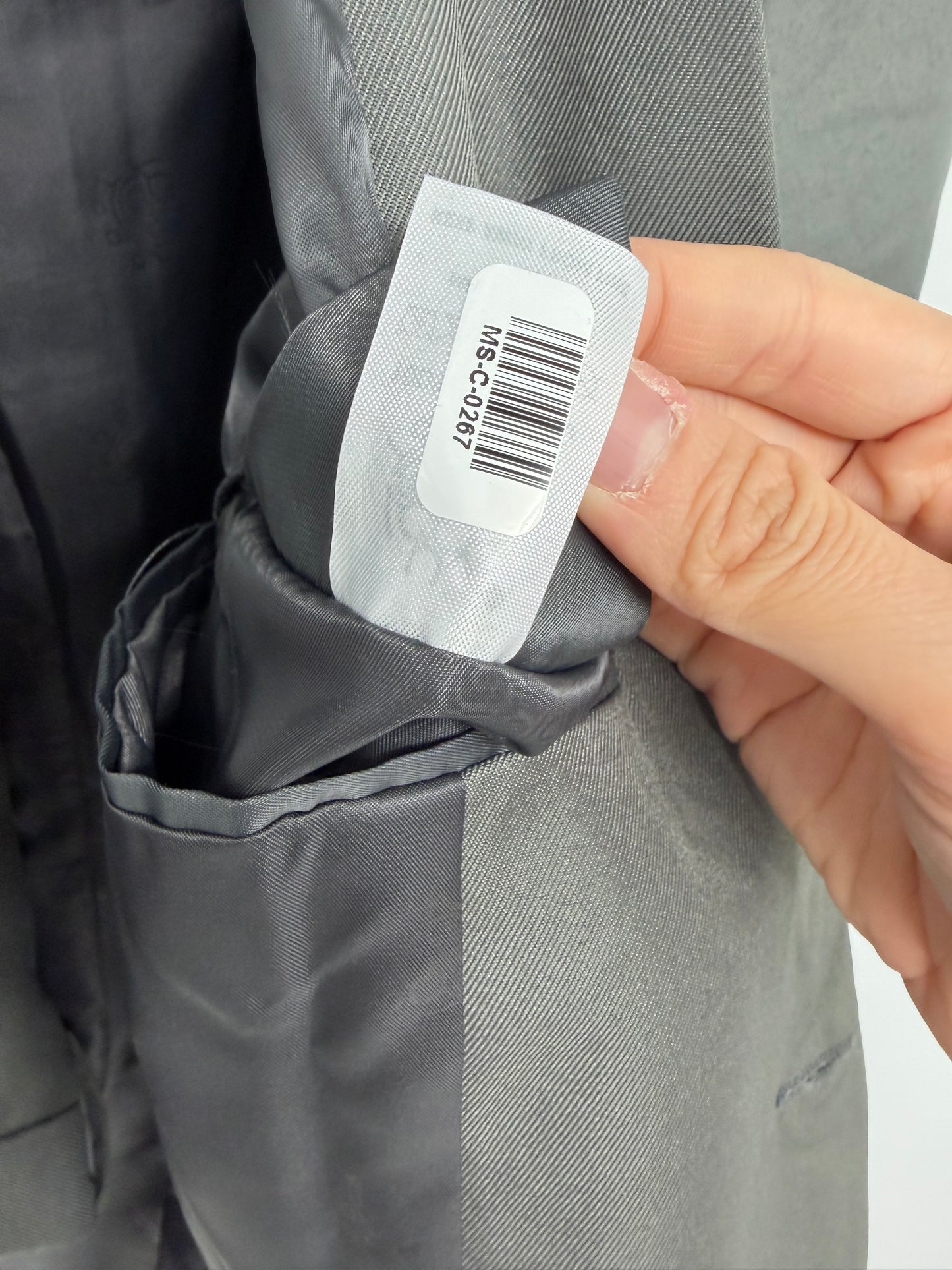 Men’s Gray  Blazer size l