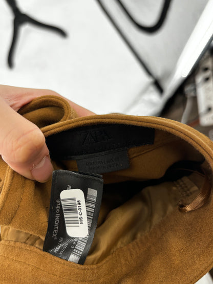 Women’s Brown Corduroy Midi Skirt size no