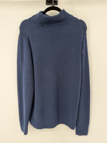 Men’s Dark Blue Turtleneck Sweater size l