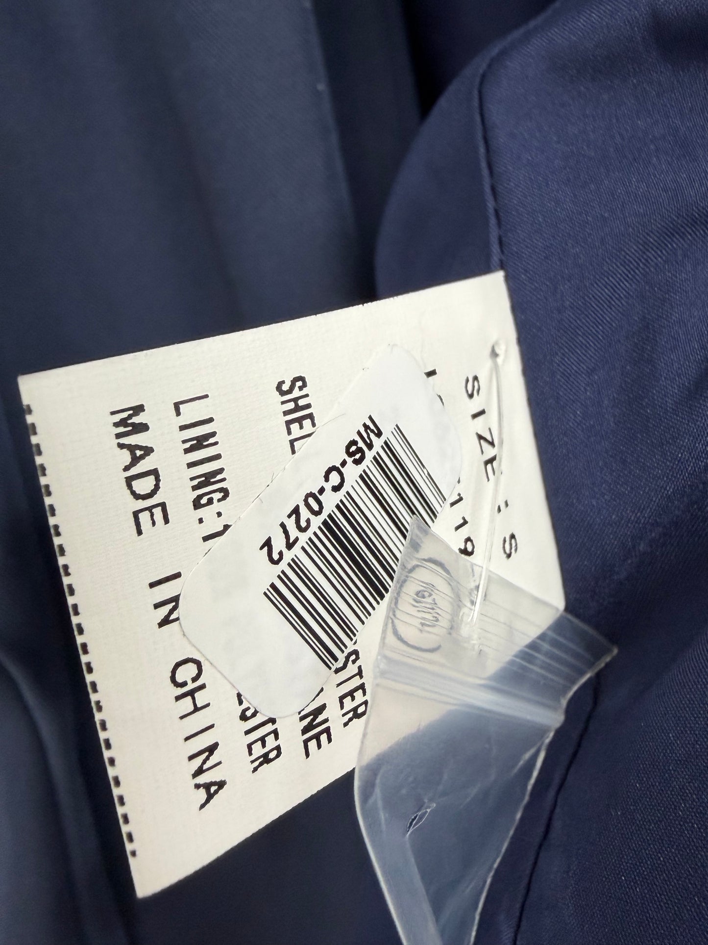 Men’s Blue Suit Jacket size s