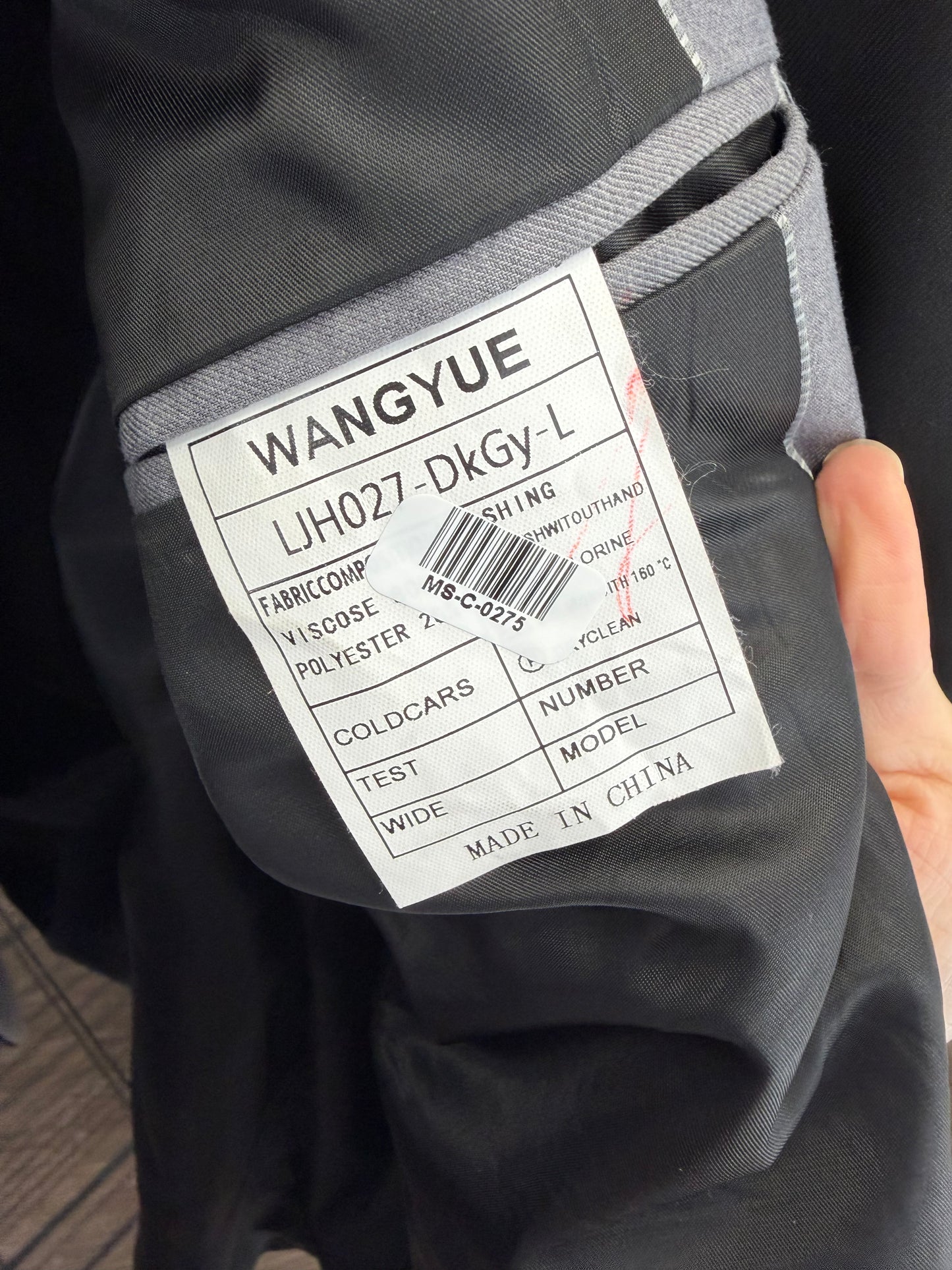 Men’s Black Business Blazer size l