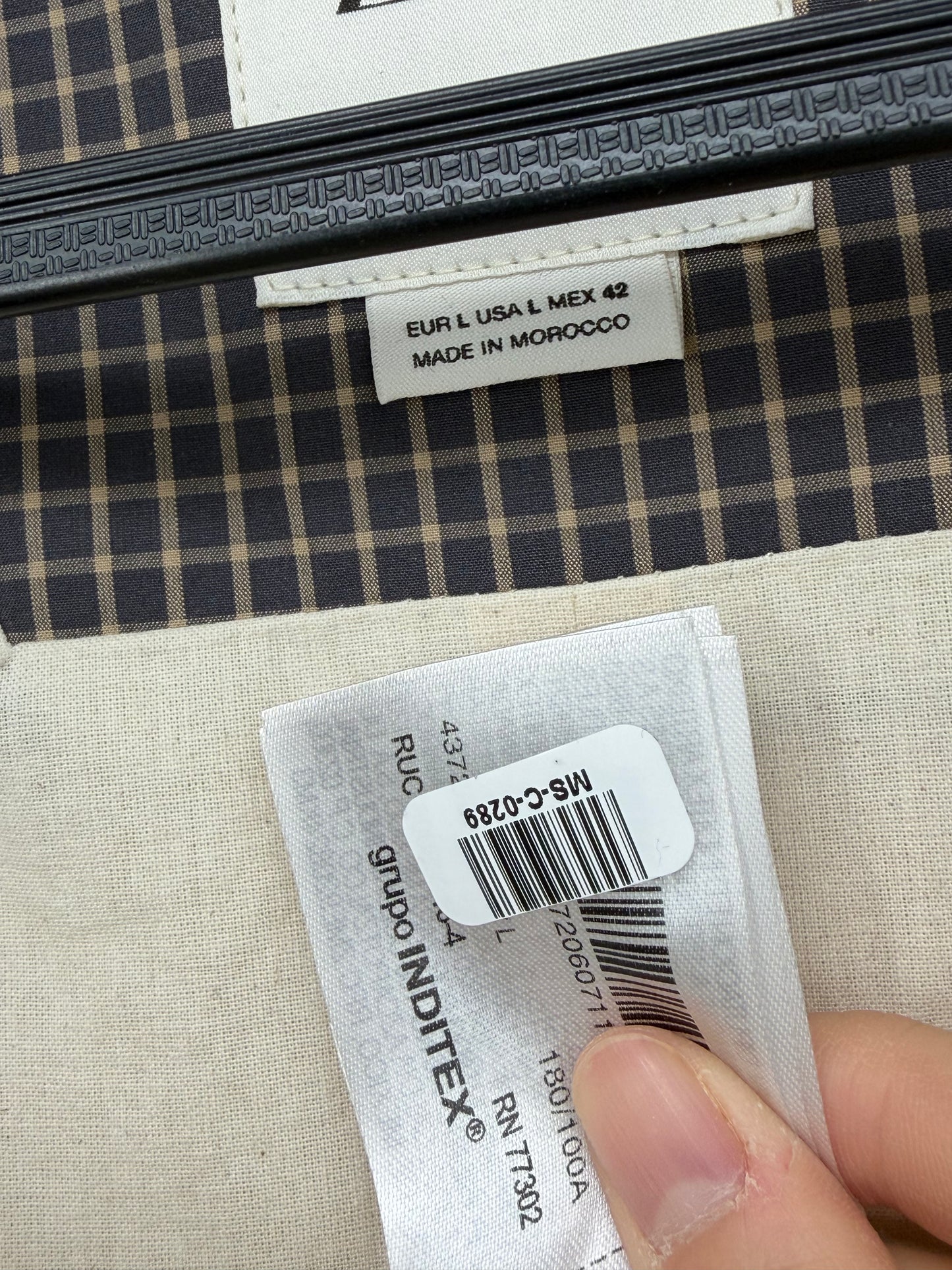 Men's Light Brown Blazer – Size L