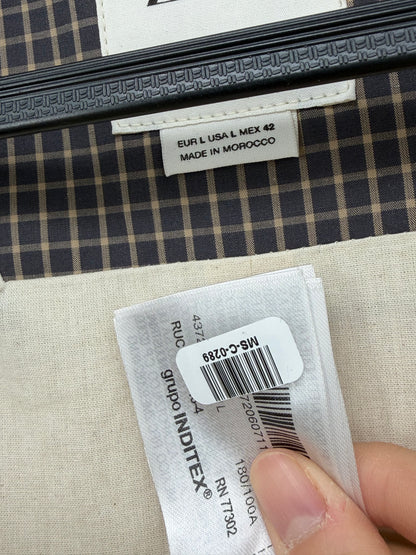 Men's Light Brown Blazer – Size L