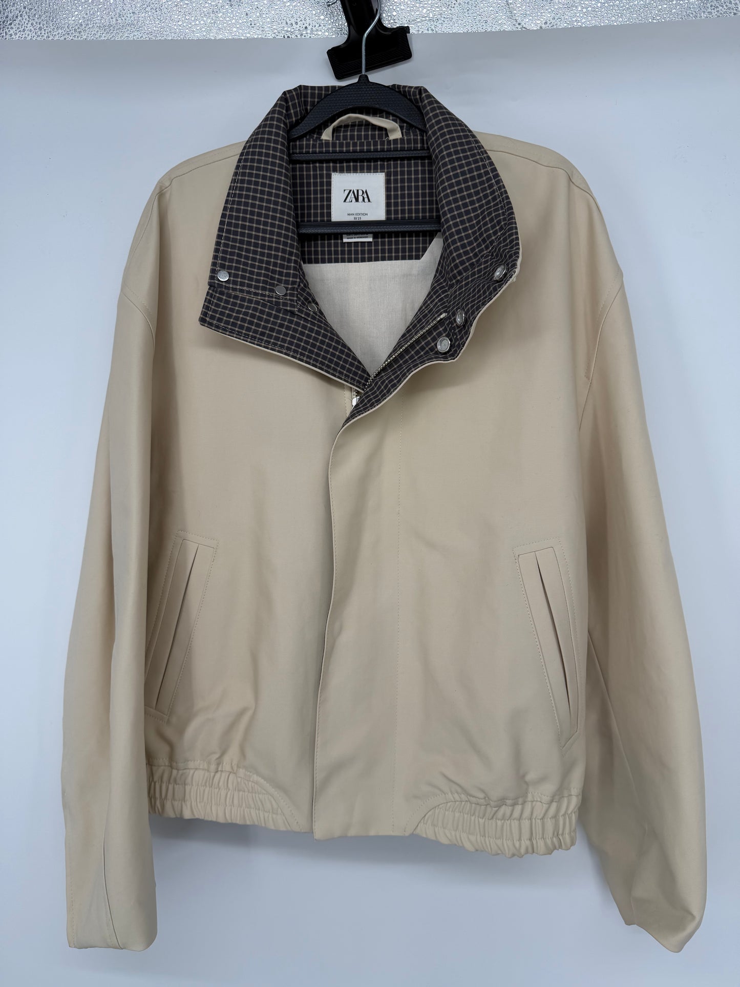 Men's Light Brown Blazer – Size L