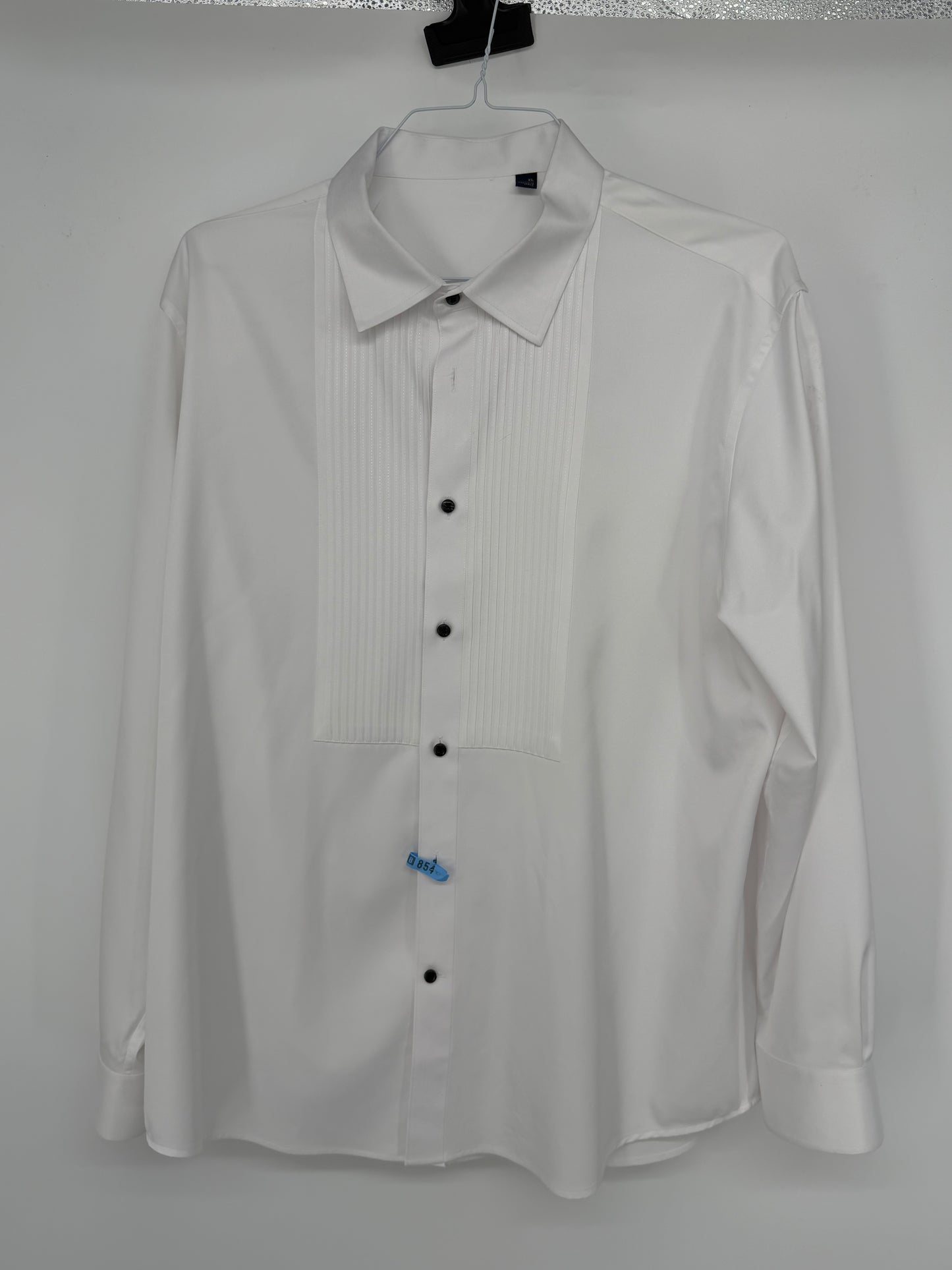 Men's White Dress Shirt – Size XL