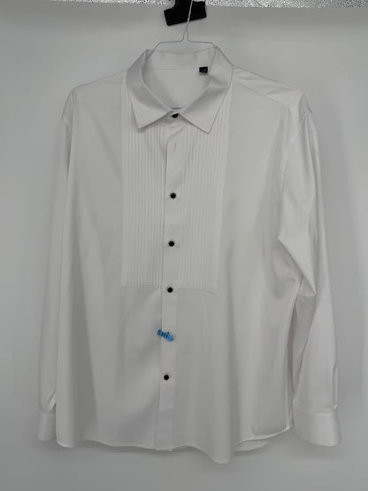 Men's White Dress Shirt – Size XL