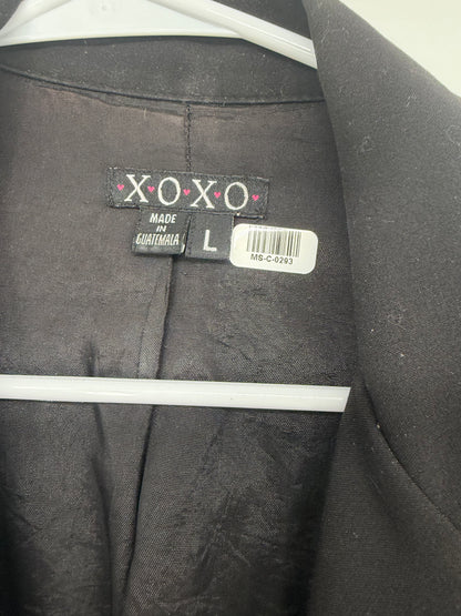 XOXO Women's Black Cropped Blazer – Size L