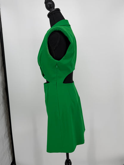 ZARA Women's Green Dress – Size S