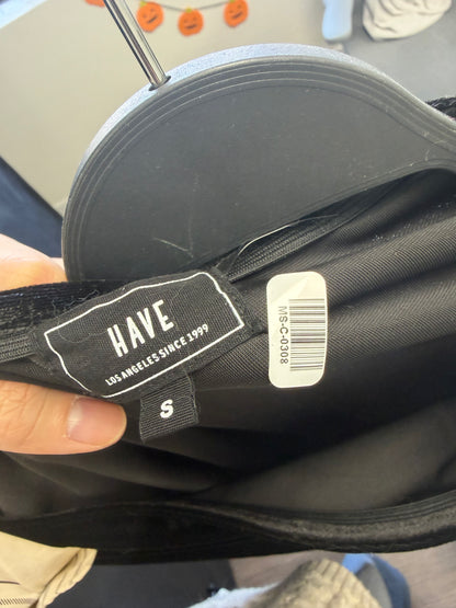 HAVE Black Velvet Skirt – Size S