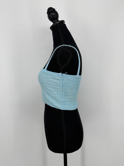 ZARA Women's Blue Tank Top – Size S